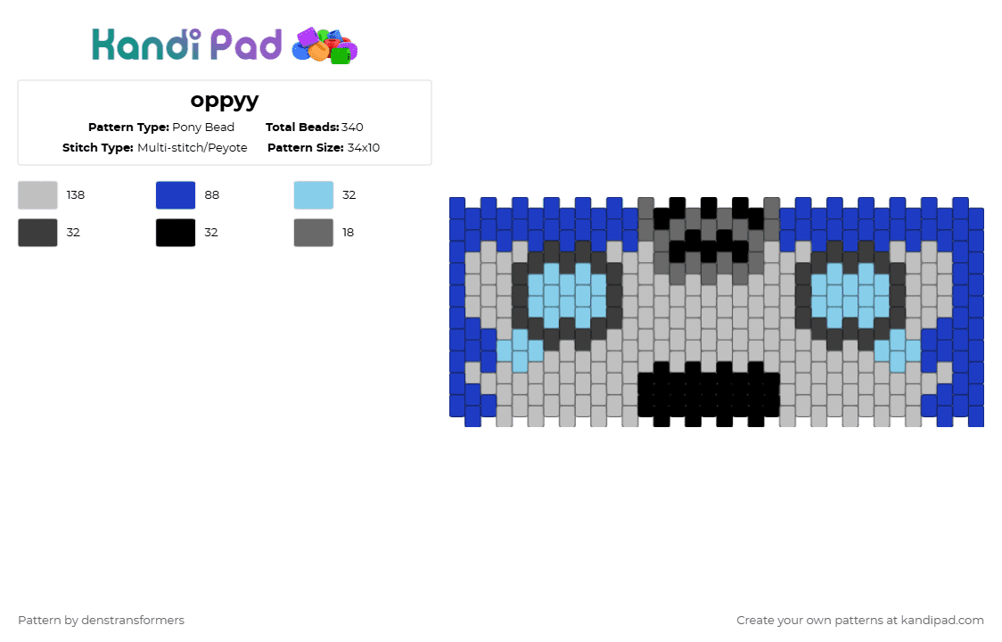 oppyy - Pony Bead Pattern by denstransformers on Kandi Pad - beige, purple, tfp, transformers