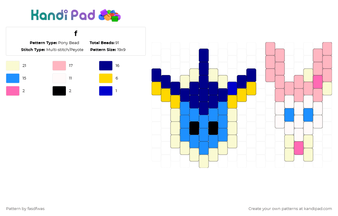 F Pony Bead Pattern - Kandi Pad | Kandi Patterns, Fuse Bead Patterns ...