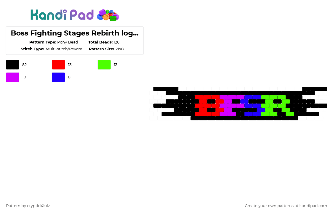 Slicer Pony Bead Patterns - Gallery - Kandi Pad | Kandi Patterns, Fuse ...