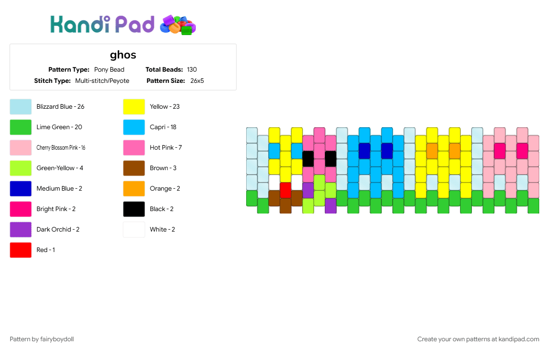 SpongeBob and Patrick Jellyfish Field Cuff /Small 26 - Pony Bead Pattern by fairyboydoll on Kandi Pad - spongebob squarepants