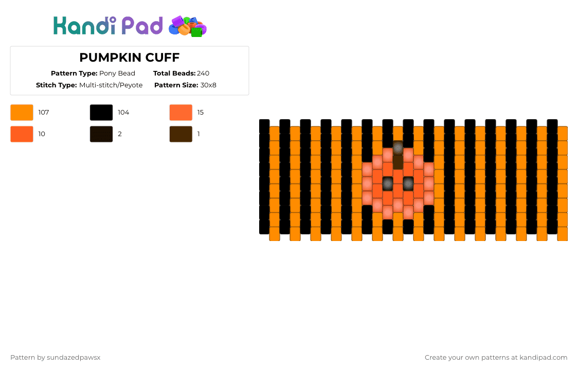 FALL-RELATED THINGS Collection - Kandi Pad | Kandi Patterns, Fuse Bead ...