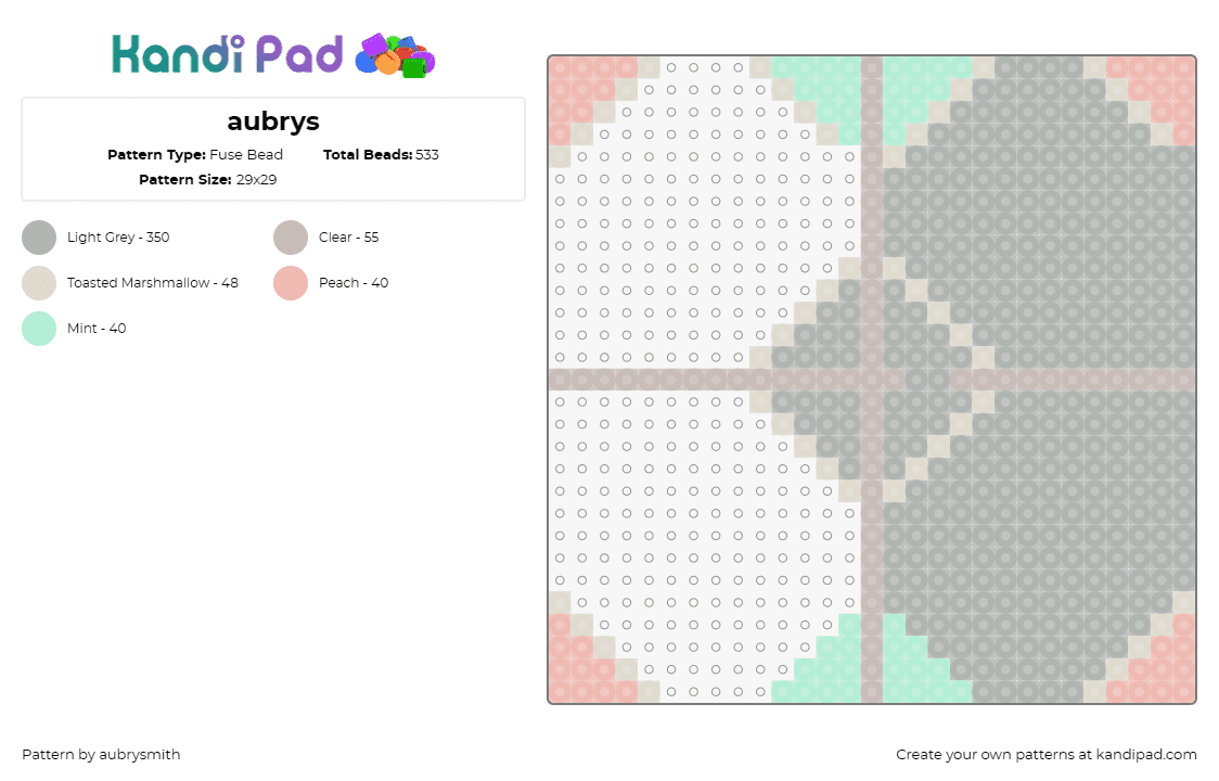 aubrys - Fuse Bead Pattern by aubrysmith on Kandi Pad - frank stella,colorful