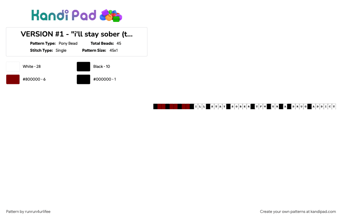 VERSION #1 - \