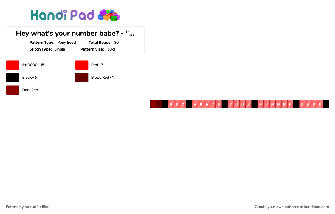 MATCHING #1 - Hey what\'s your number babe? - \