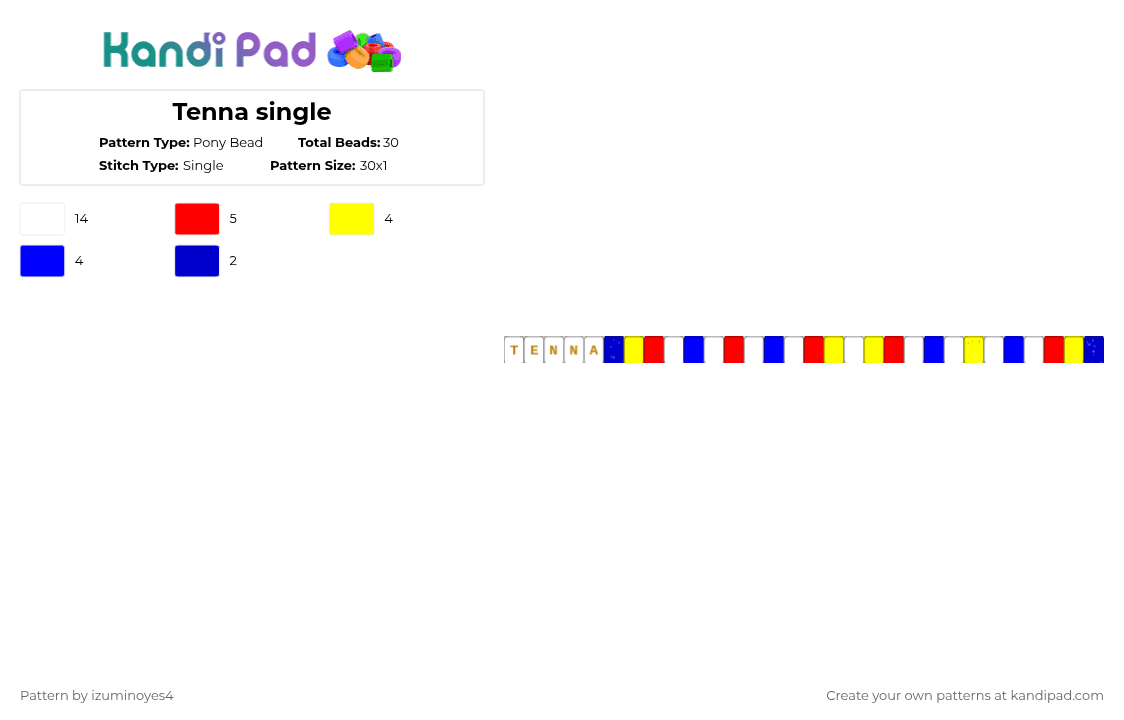 Tenna single - Pony Bead Pattern by noxiebeingnoxious on Kandi Pad - purple,tv time,tenna,deltarune