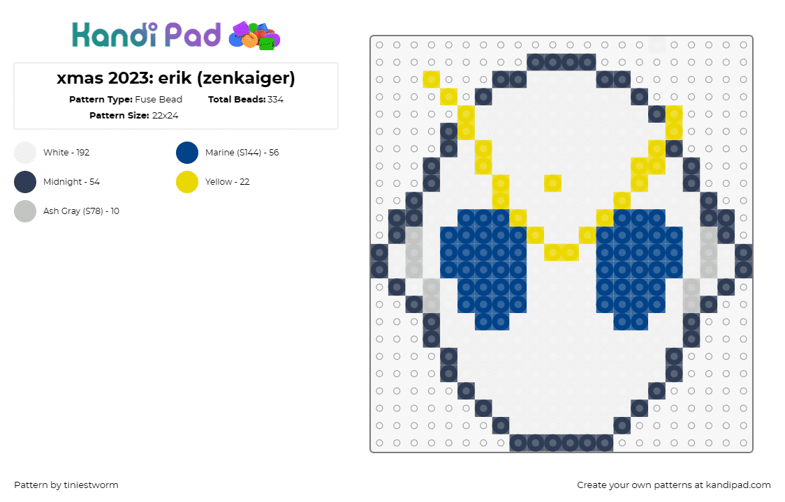 xmas 2023: erik (zenkaiger) - Fuse Bead Pattern by tiniestworm on Kandi Pad - kikai sentai zenkaiger,power rangers,mask,hero,tv show,white