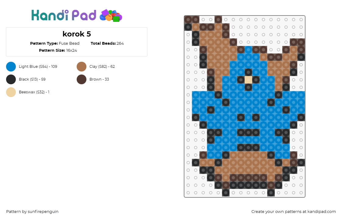 korok 5 - Fuse Bead Pattern by sunfirepenguin on Kandi Pad - korok,legend of zelda,character,video game,wooden,leaf,mask,fantasy,adventure,bl