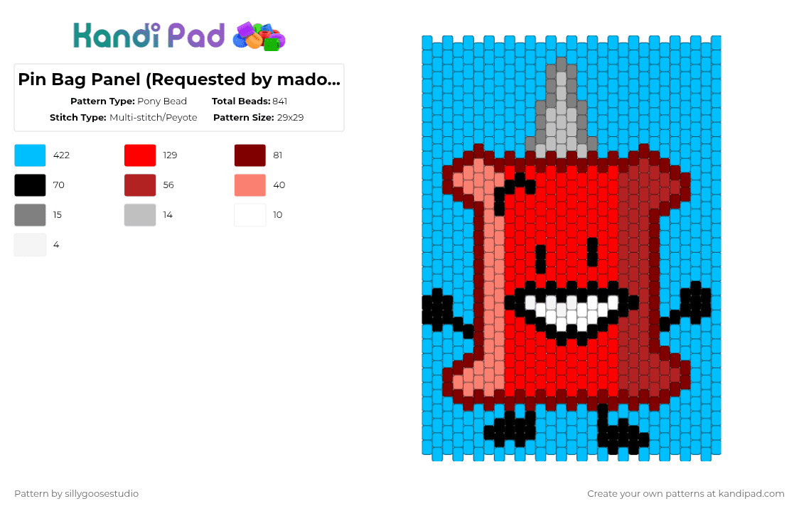 Pin Bfdi Pony Bead Patterns - Gallery - Kandi Pad | Kandi Patterns ...