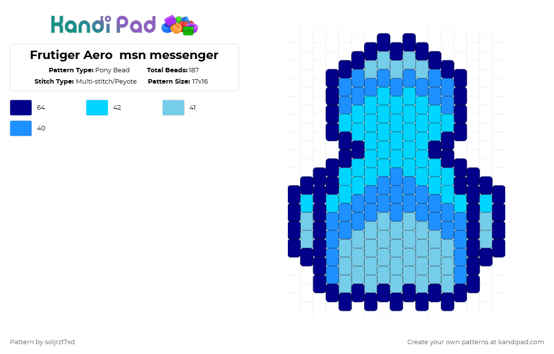 Frutiger Aero  msn messenger - Pony Bead Pattern by soljrz17xd on Kandi Pad - purple,light blue,frutiger aero,windows,computer,old web
