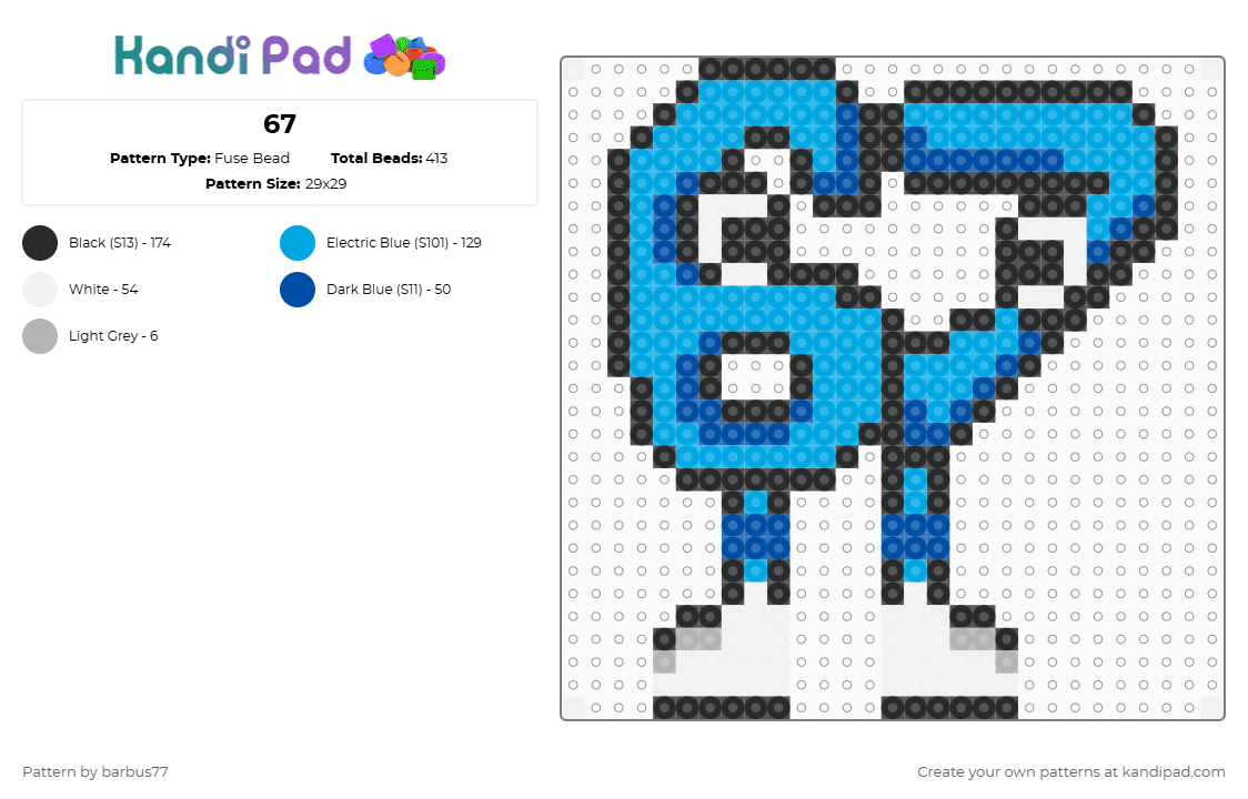 67 Fuse Bead Pattern - Kandi Pad | Kandi Patterns, Fuse Bead Patterns ...