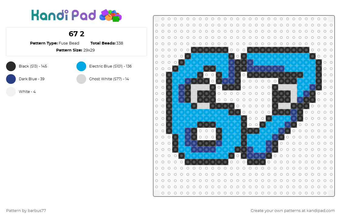67 2 Fuse Bead Pattern - Kandi Pad | Kandi Patterns, Fuse Bead Patterns ...