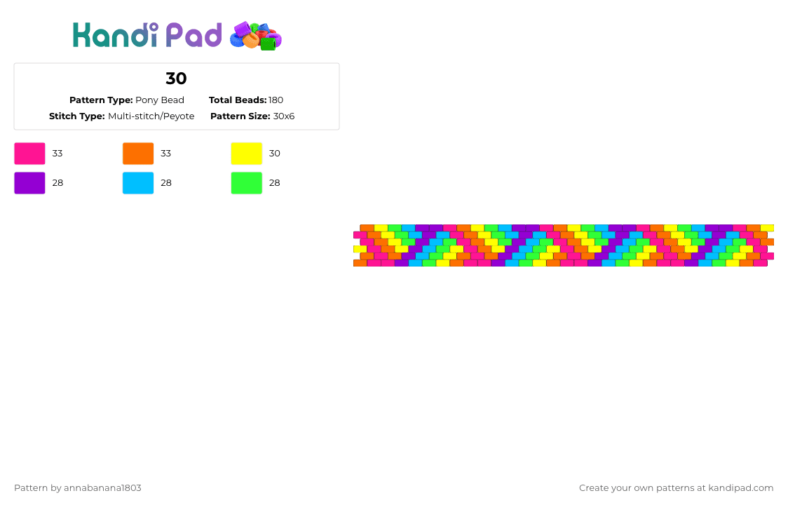 30 Pony Bead Pattern - Kandi Pad | Kandi Patterns, Fuse Bead Patterns ...