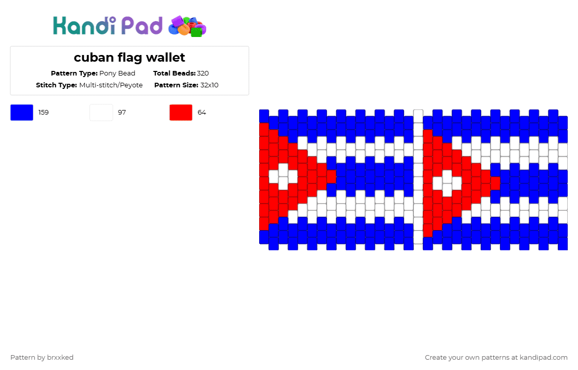 Cuban Kandi Patterns - Gallery - Kandi Pad | Kandi Patterns, Fuse Bead ...