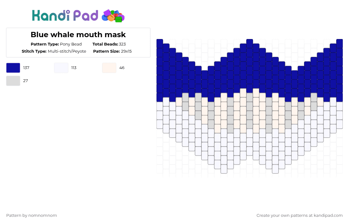 Masks Collection - Kandi Pad | Kandi Patterns, Fuse Bead Patterns, Pony ...
