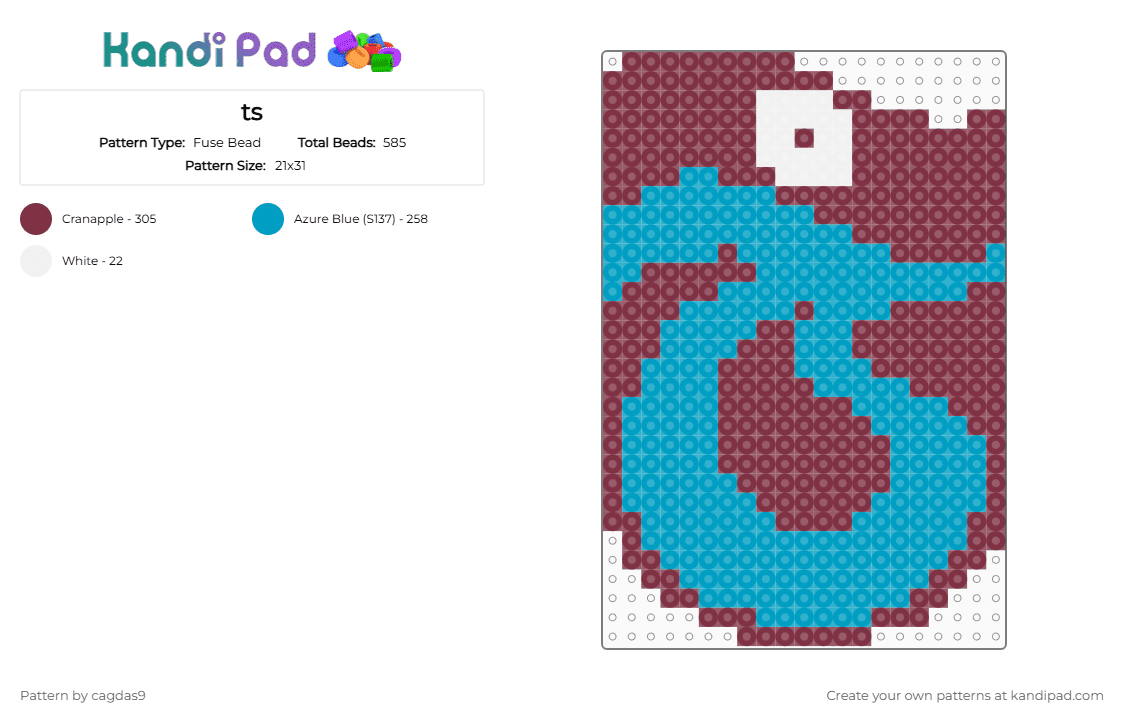 Ts Fuse Bead Pattern - Kandi Pad | Kandi Patterns, Fuse Bead Patterns ...