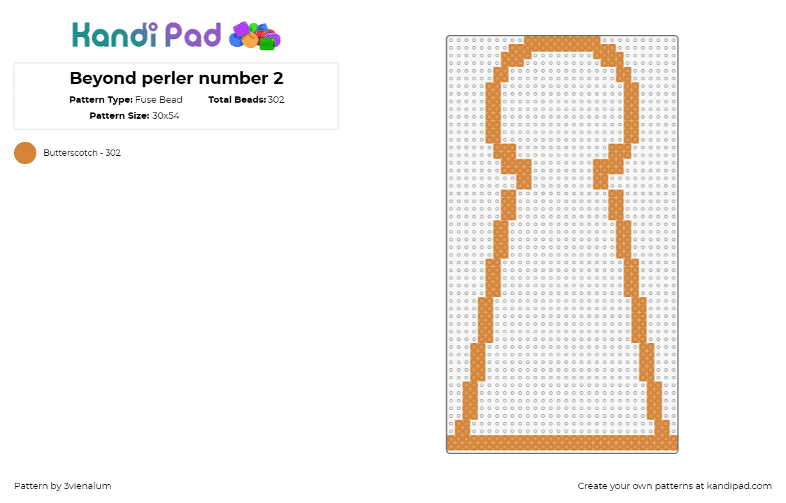 Beyond perler number 2 - Fuse Bead Pattern by 3vienalum on Kandi Pad - 