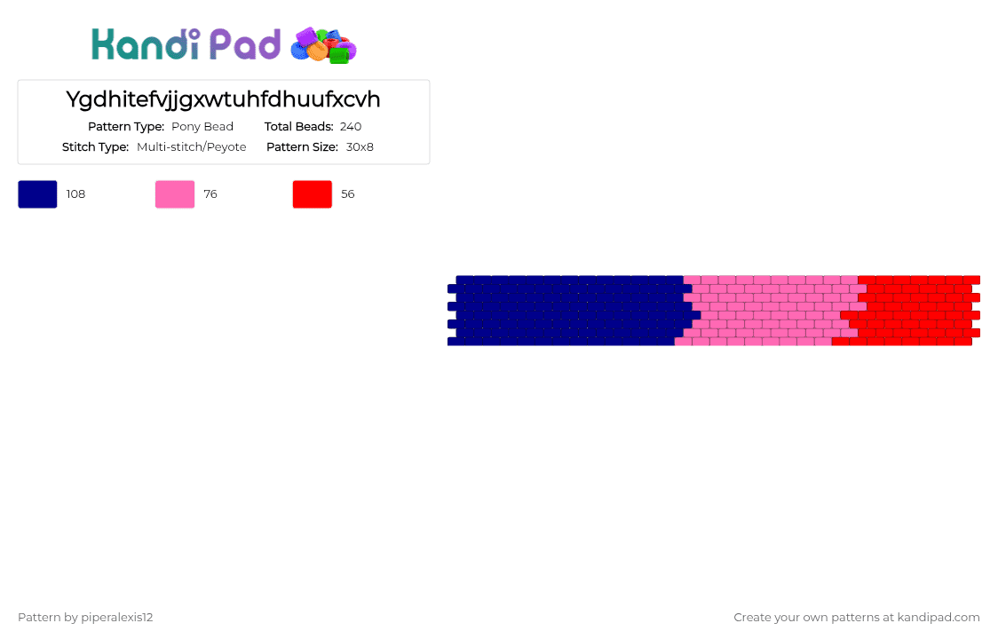 Ygdhitefvjjgxwtuhfdhuufxcvh - Pony Bead Pattern by piperalexis12 on Kandi Pad - purple