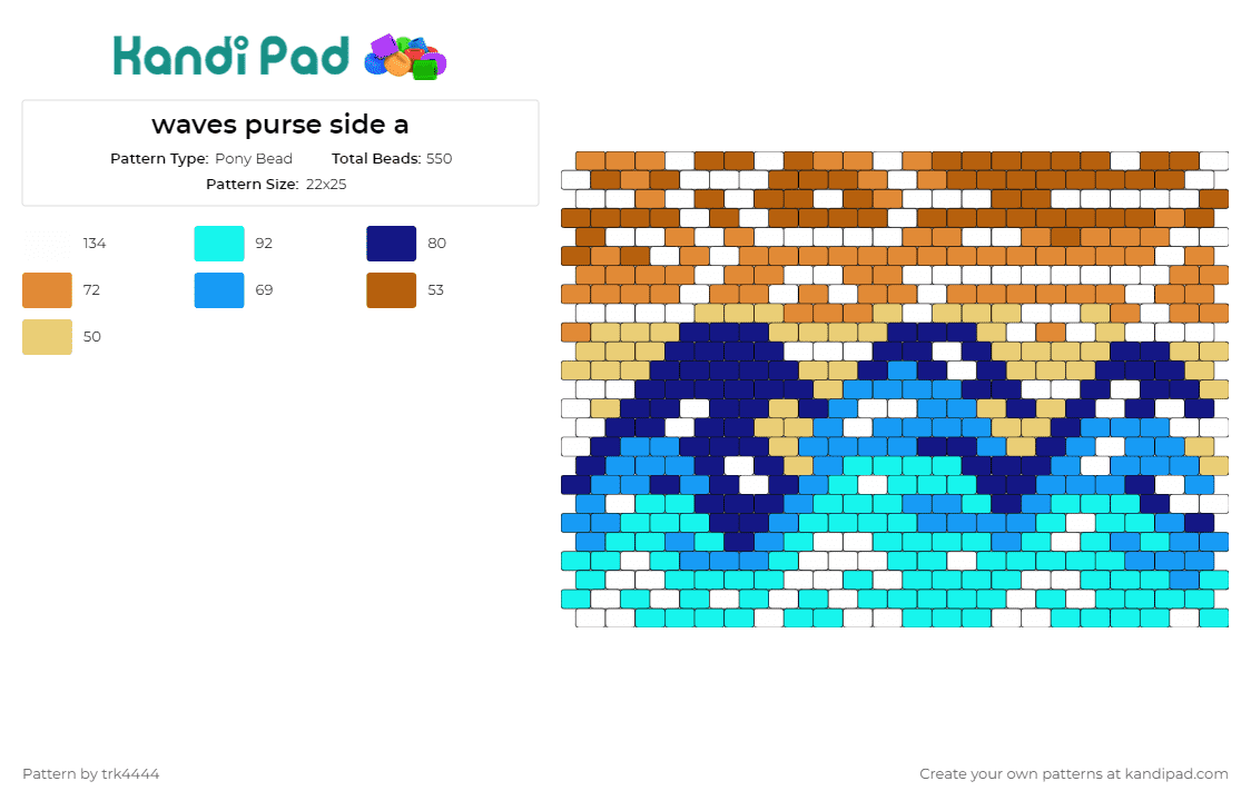 1000 Perler Standard Midnight - Kandi Pad  Kandi Patterns, Fuse Bead  Patterns, Pony Bead Patterns, AI-Driven Designs
