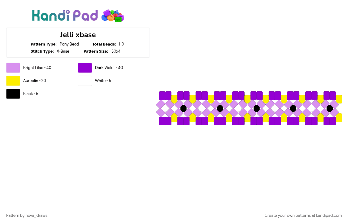Jelli xbase - Pony Bead Pattern by nova_draws on Kandi Pad - 90s, alien, antennae, checkerboard, jelli, oc, pink, purple, tadc, tamagotchi