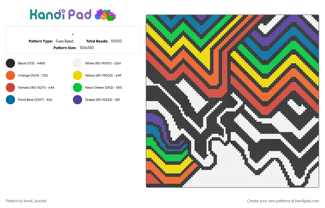 . - Fuse Bead Pattern by kandi_bucket on Kandi Pad - 