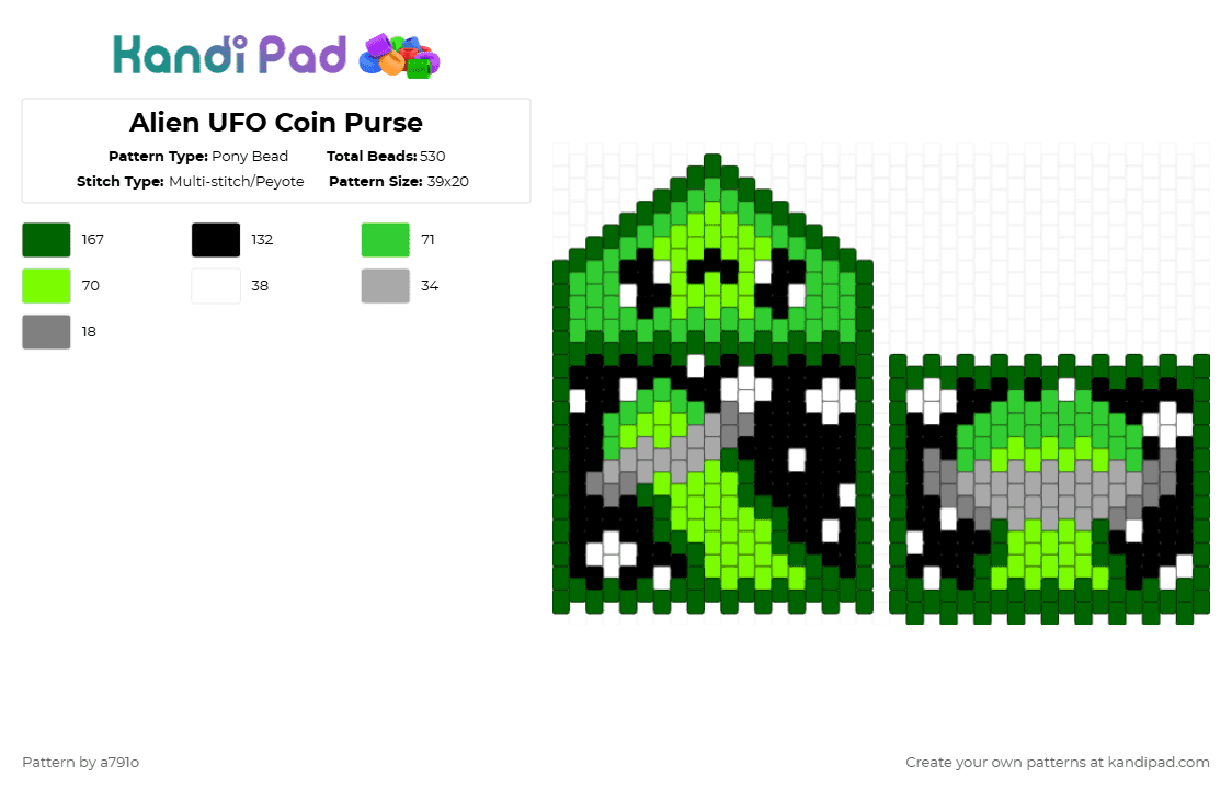 AH ALIEN Collection - Kandi Pad | Kandi Patterns, Fuse Bead Patterns ...