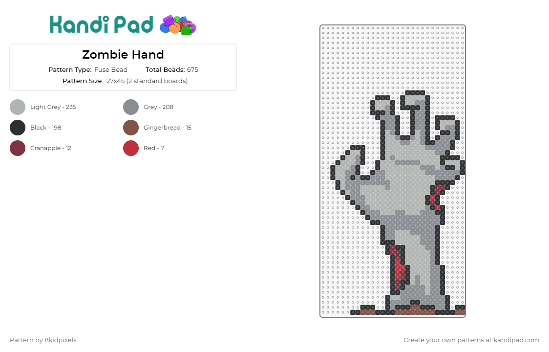 Pixel-Beads - Convert pictures into fuse bead patterns for free