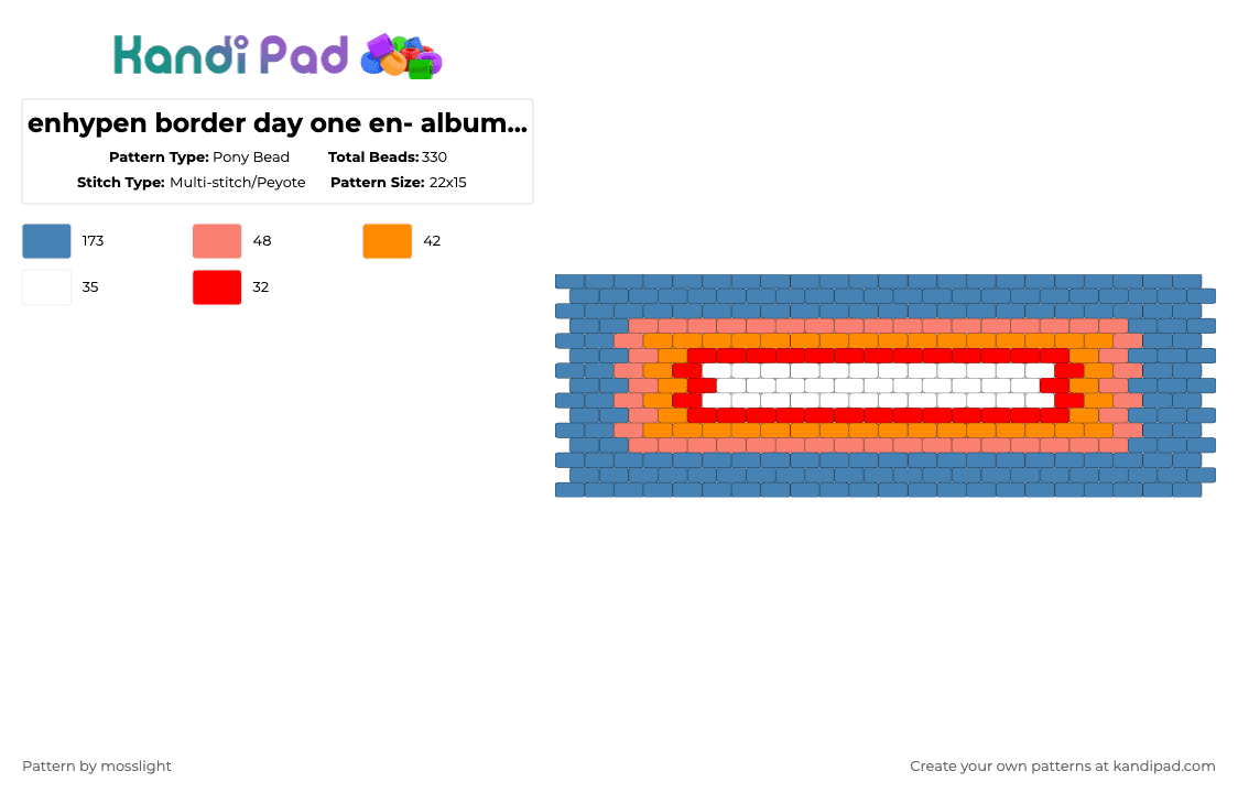 enhypen border day one en- album cover - Kandi Pad | Kandi