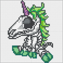 Skelecorn - skeleton,unicorn,cute,spooky,horse,animal