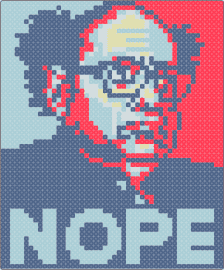 NOPE - danny devito,its always sunny in philadelphia,nope,political,tv show,poster,funn