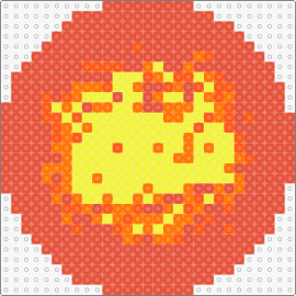 Small cooler Supernova attack2 - supernova,sun,star,space,explosion,yellow,orange