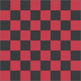 R&B Checkerboard - checkerboard,panel,gaming,geometric,tile,red,black