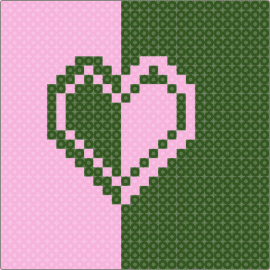 venupid - heart,valentine,panel,pink,green