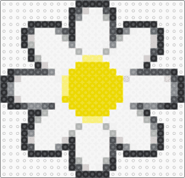 Daisy - white,gray,yellow