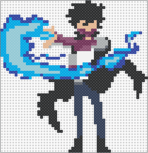 Dabi - purple,light blue
