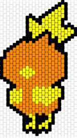 Torch - torchic,pokemon,character,gaming,bird,orange,yellow