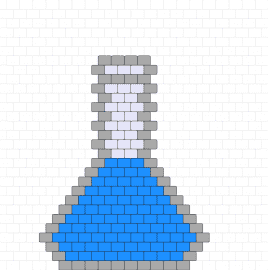 Beaker - beaker,flask,science,chemistry,water,blue