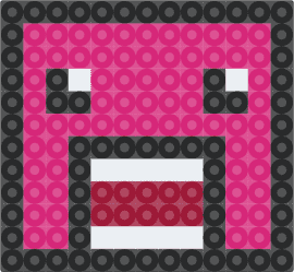 Dark Pink Domo!1! [GIVE CREDITZ!] - domo,head,block,pink,black