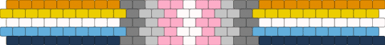 Demigirl and aroace flag cuff requested by: hello-sigmas11 - gray,yellow,blue,colorful,aroace,demi,demigirl,lgbtq,lgbtqia,lgbt,pride,queer