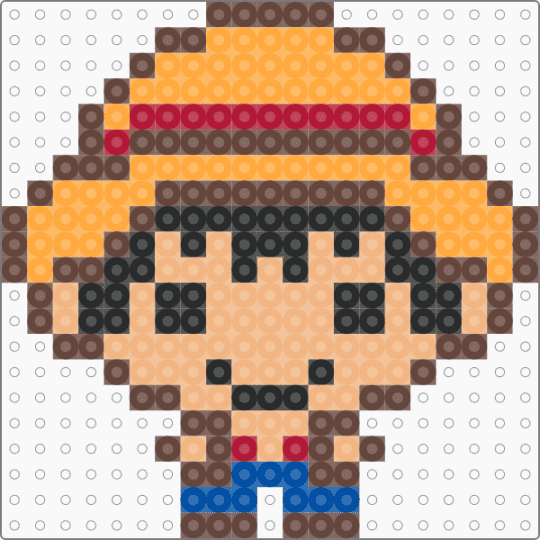 Monkey D. Luffy - brown,beige,orange,one piece,anime,luffy,monkey,monkey luffy,monkey d luffy,op,chibi