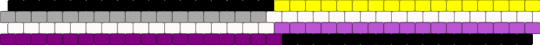 Asexual and non binary cuff requested by: pizookie - pink,lgbtq,lgbtqia,queer,pride,asexual,non binary,nonbinary,a sexual