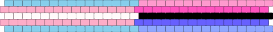 Trans and omni flag cuff requested by: elliot3beads  3/4 - light blue,pink,lgbt,lgbtq,lgbtqia,pride,cuff,trans,omni,omnisexual