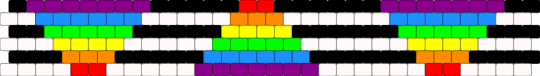 Straight Ally pride chunky cuff requested by: browniebass227 - pink,light blue,green,pride,straight ally,lgbtq,lgbtqia,ally,straight,cuff,rainbow