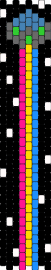 Pan spaceship laser (this is kinda bad tho... :c) LGBTQ+ pride - spaceship,ufo,pansexual,tractor beam,colorful,black,blue,pink