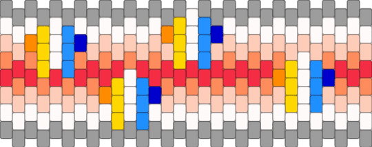 Paragirl and aroace cuff requested by: jup1ter_k4nd1z - gray,orange,beige,pride,lgbtq,lgbtqia,cuff,lgbt,aroace,paragirl,para