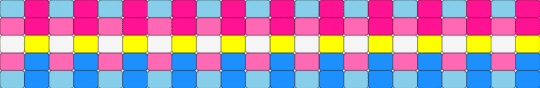 Trans and pan ladder stitch cuff - light blue,pink,trans,pan,pansexual,lgbtq,lgbtqia,pride,queer,lgbt