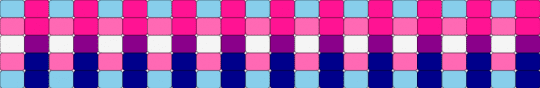 Trans and bi ladder stitch cuff - bi, bisexual, lgbt, lgbtq, lgbtqia, pink, pride, queer, trans