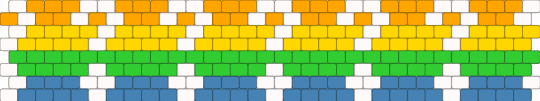 Questioning flag cuff requested by: k_k1lkl0wn - yellow,green,lgbtq,lgbtqia,lgbt,flag,cuff,questioning,pride