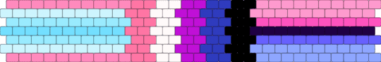 Trans masc, gender fluid, and omni flag cuff requested by: woofz - pink,light blue,lgbtqia,lgbtq,pride,transmasc,genderfluid,cuff,omni,lgbt