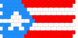 Puerto-Rico flag (wowza that me!) - puerto rico,flag,territory,united states,red,white,blue