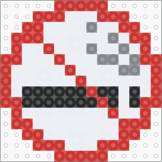 No smoking - red